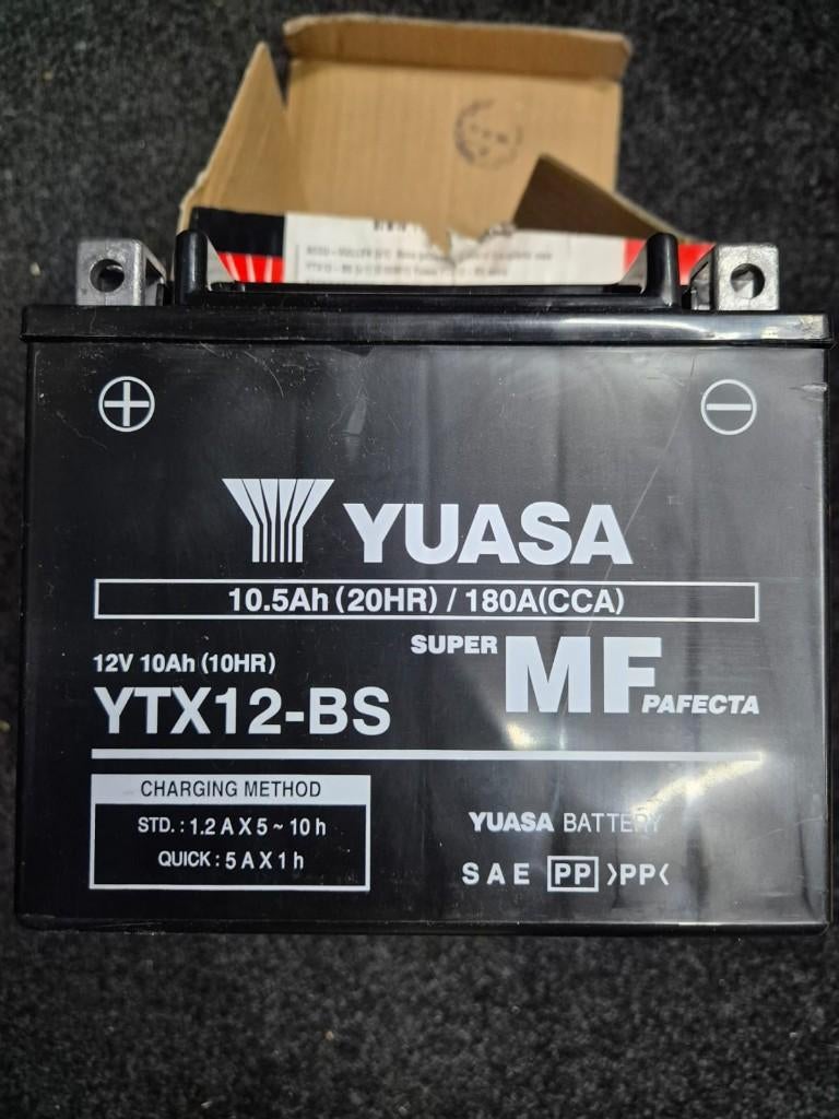YTX12-BS YUASA ACCU MOTOR, Ophalen of Verzenden, Nieuw