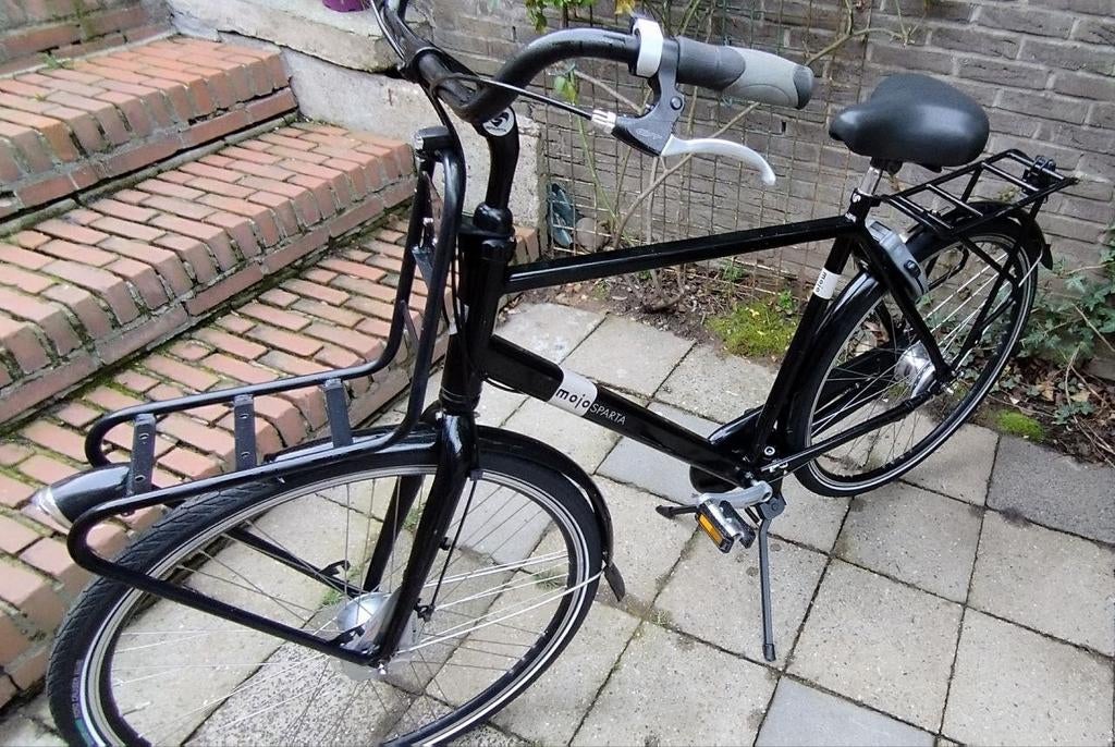 Sparta Mojo transportfiets - Zwart, Fietsen en Brommers, Fietsen | Dames | Damesfietsen, Ophalen of Verzenden