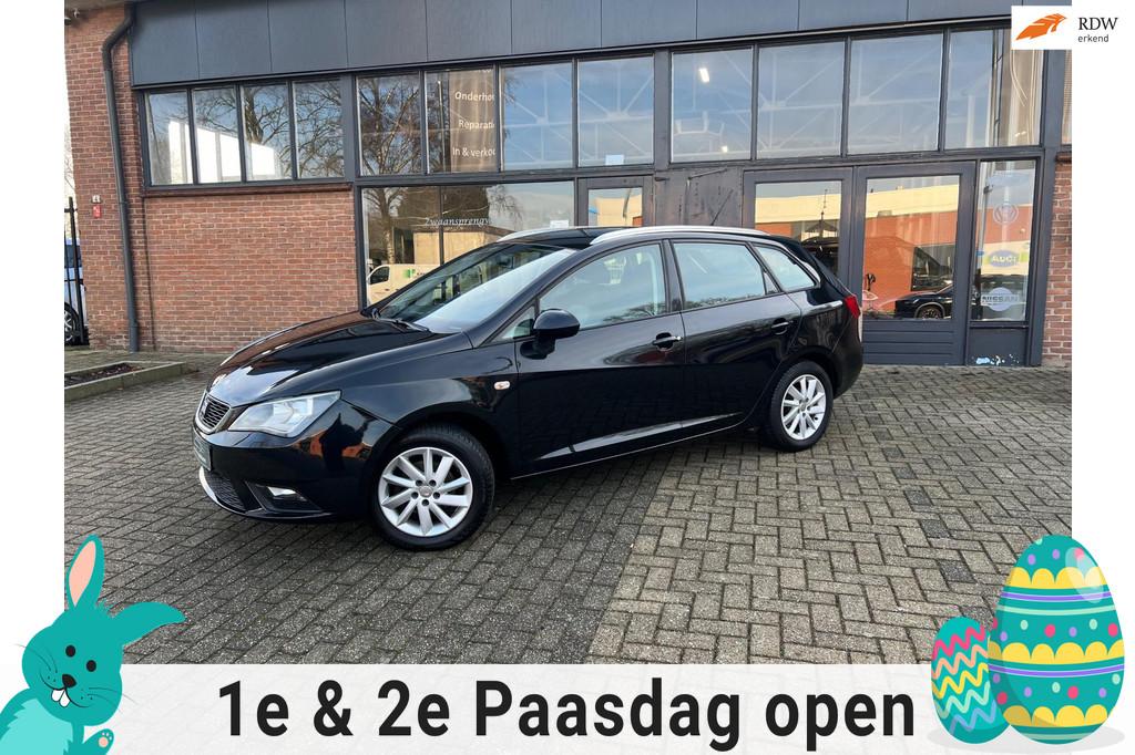 SEAT Ibiza ST 1.2 TSI Style, Climate control, Stoelverwarmin, Voorwielaandrijving, Stof, Gebruikt, Zwart