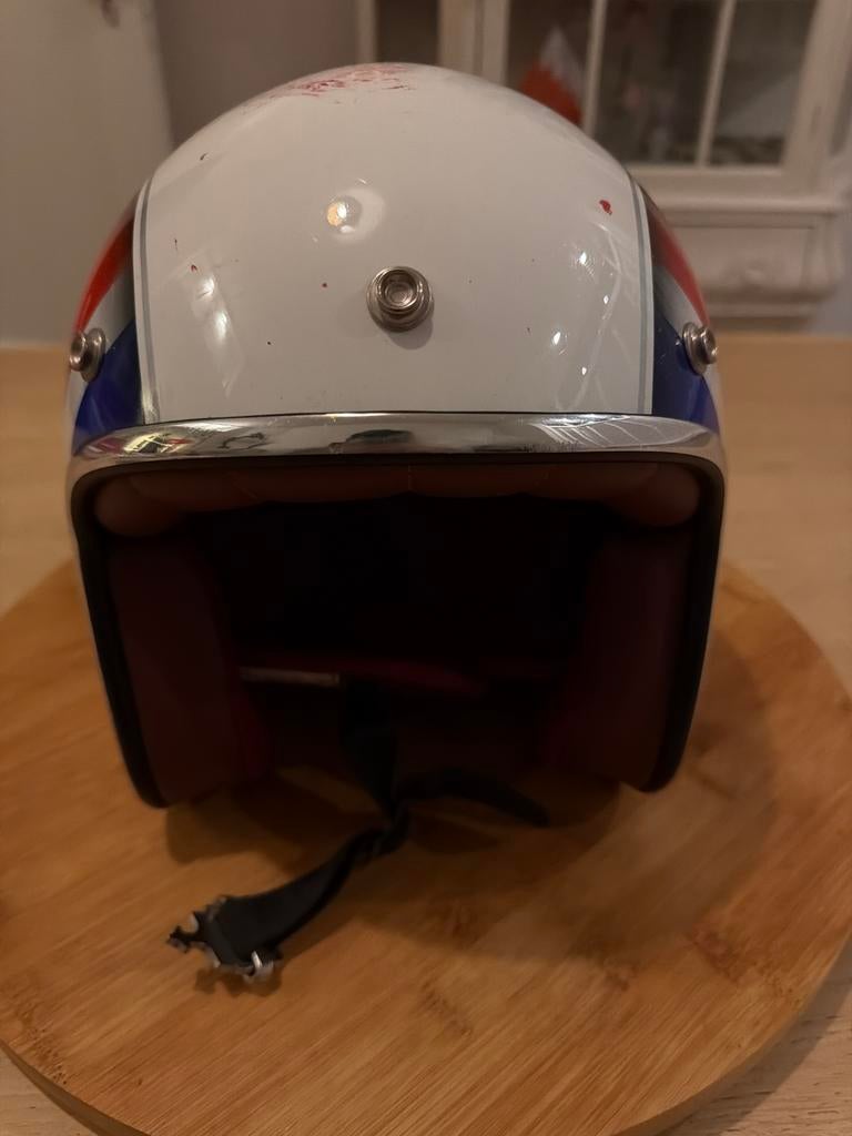 Kleine helm XS met Union Jack design, Overige merken, XS, Jethelm, Ophalen of Verzenden