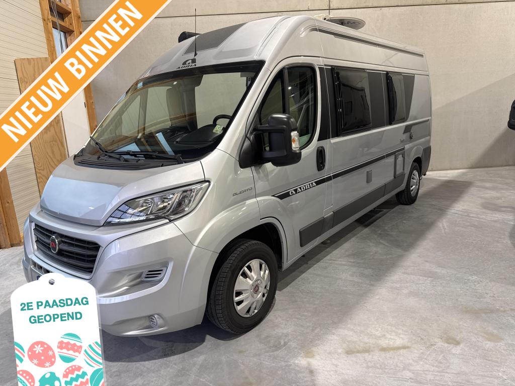 Adria Twin 600 SPT bj2018 Busbiker - Navigatie fiat 130 pk!, Airbags, Bedrijf, Tot en met 3, Adria
