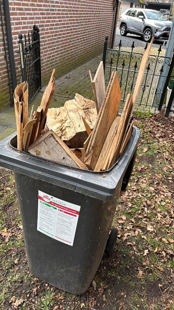 Massief eiken haardhout - Ideaal voor uw kachel, Minder dan 3 m³, Ophalen, Eikenhout, Blokken