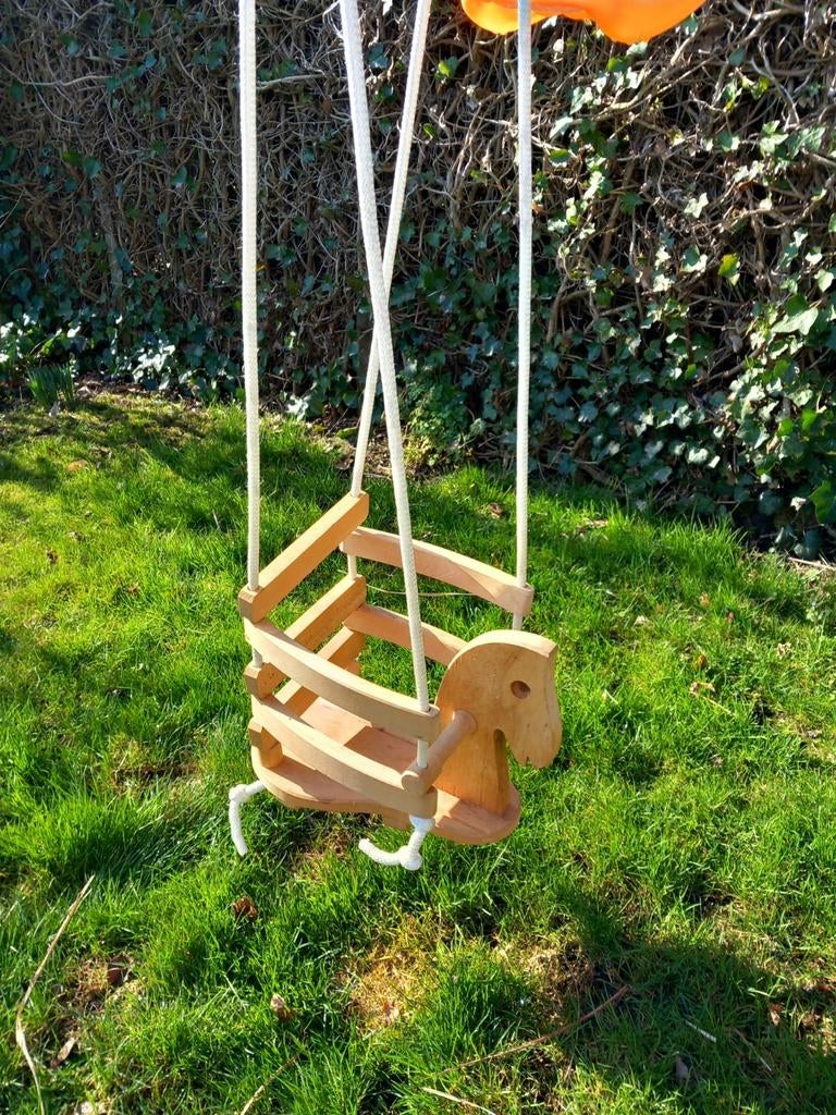 Schommel hout paard, Ophalen, Schommel