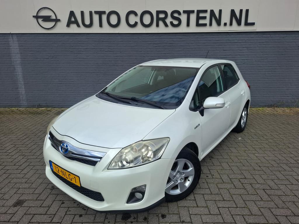 Toyota Auris 1.8I Full Hybrid Aspiration Navi Ecc Bluetooth, Euro 5, Gebruikt, Zwart, 4 cilinders