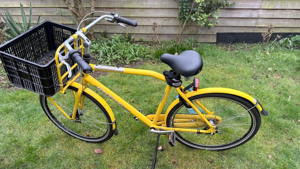 Gazelle Heren Cargo Fiets – Topconditie | Soest, Versnellingen, Ophalen of Verzenden, Zo goed als nieuw, 57 tot 61 cm