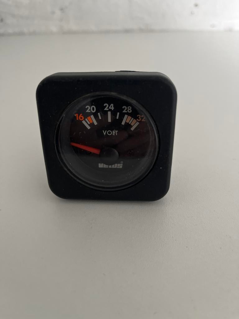 Vetus Voltmeter 24V - Nauwkeurige Spanningsmeter, Ophalen of Verzenden, Gebruikt