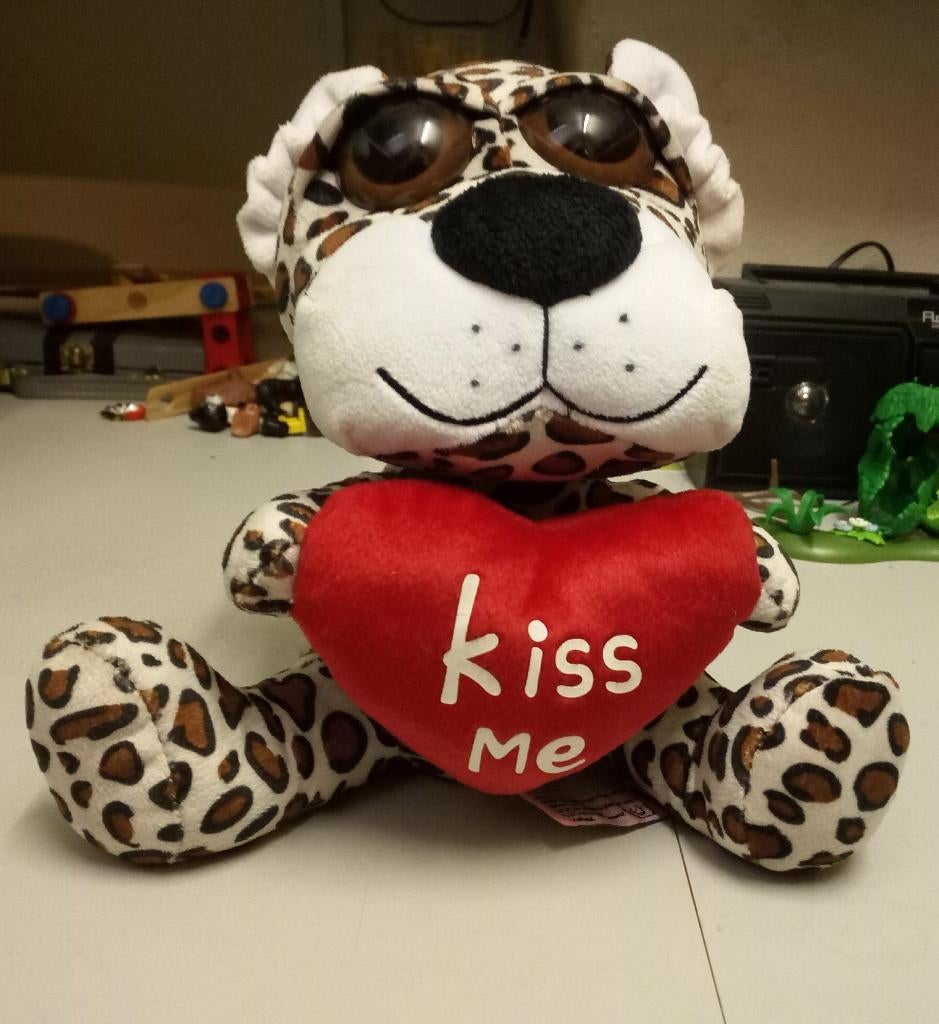 Mooie luipaard knuffel (Nijmegen oost), Ophalen of Verzenden, Zo goed als nieuw, Poes