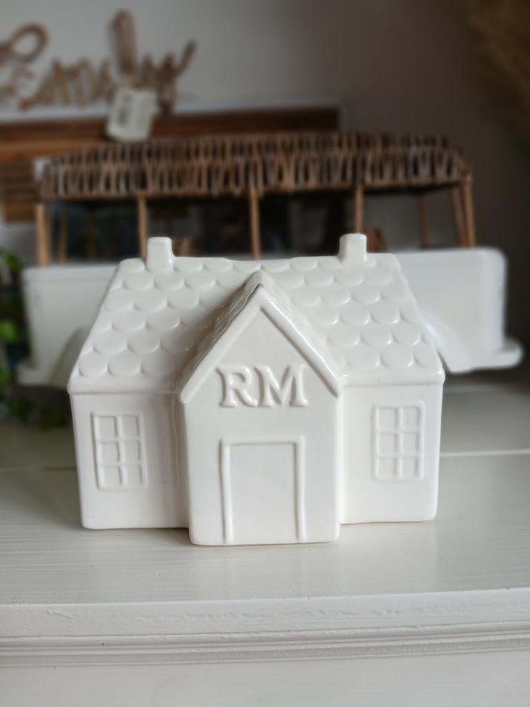 Riviera maison spaarpot, Ophalen, Zo goed als nieuw
