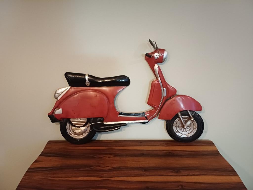 VESPA 3D model decoratie scooter retro vintage LAMBRETTA, Ophalen of Verzenden, Zo goed als nieuw, Motoren