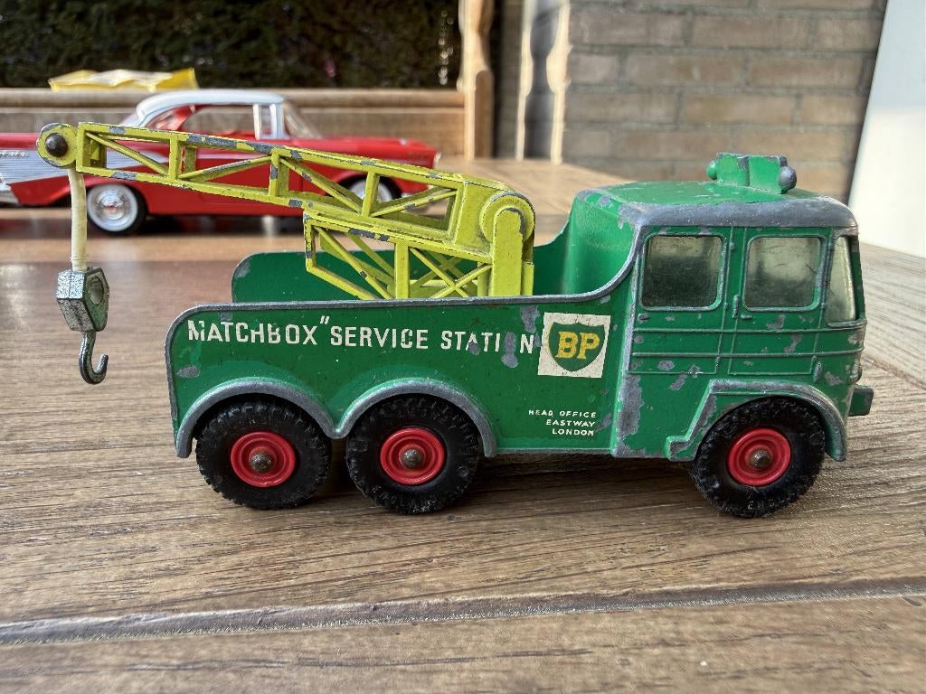 Een tweetal Matchbox King Size modellen, Ophalen of Verzenden, Gebruikt, Bus of Vrachtwagen, Matchbox