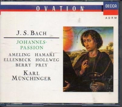 Bach: Johannes Passion / Ameling, Münchinger ea -2cds, Ophalen of Verzenden, Barok, Zo goed als nieuw, Vocaal