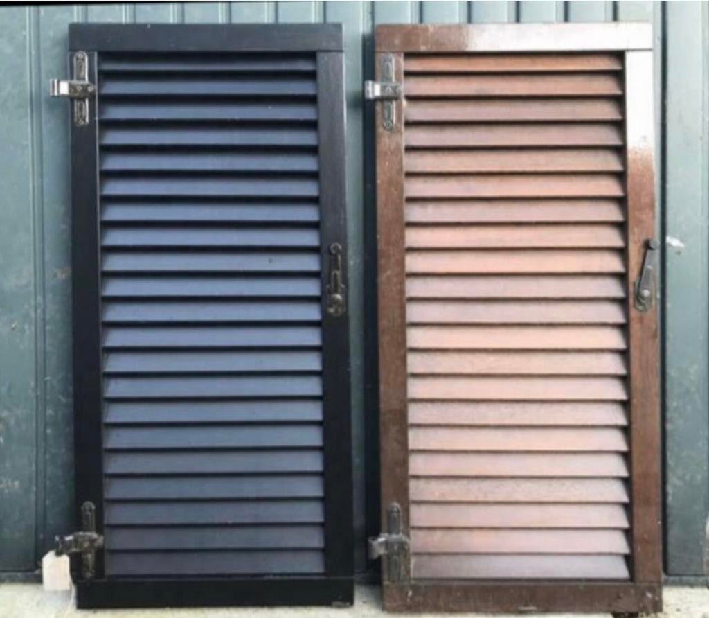 Louvre luiken, Ophalen