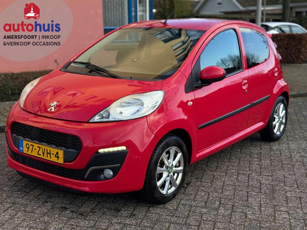 Peugeot 107 1.0 Active AUTOMAAT, Euro 5, Stof, Gebruikt, 4 stoelen