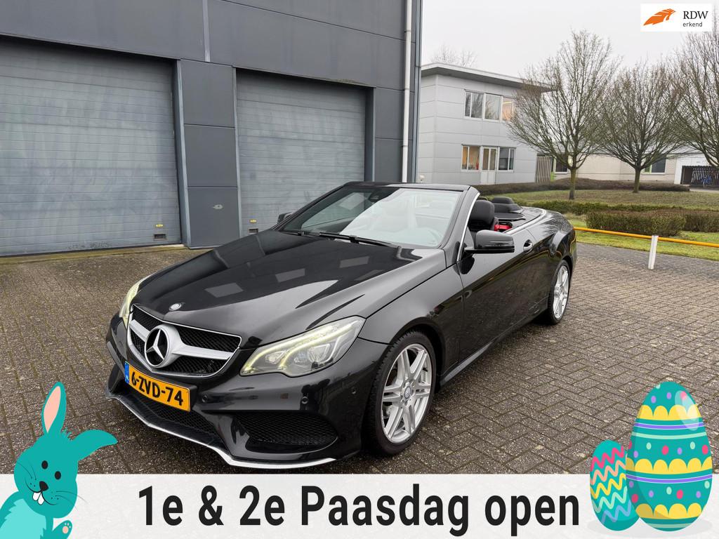 Mercedes-Benz E-klasse Cabrio 250 Edition Sport Amg Pakket 2, Achterwielaandrijving, Gebruikt, 4 cilinders, Cabriolet