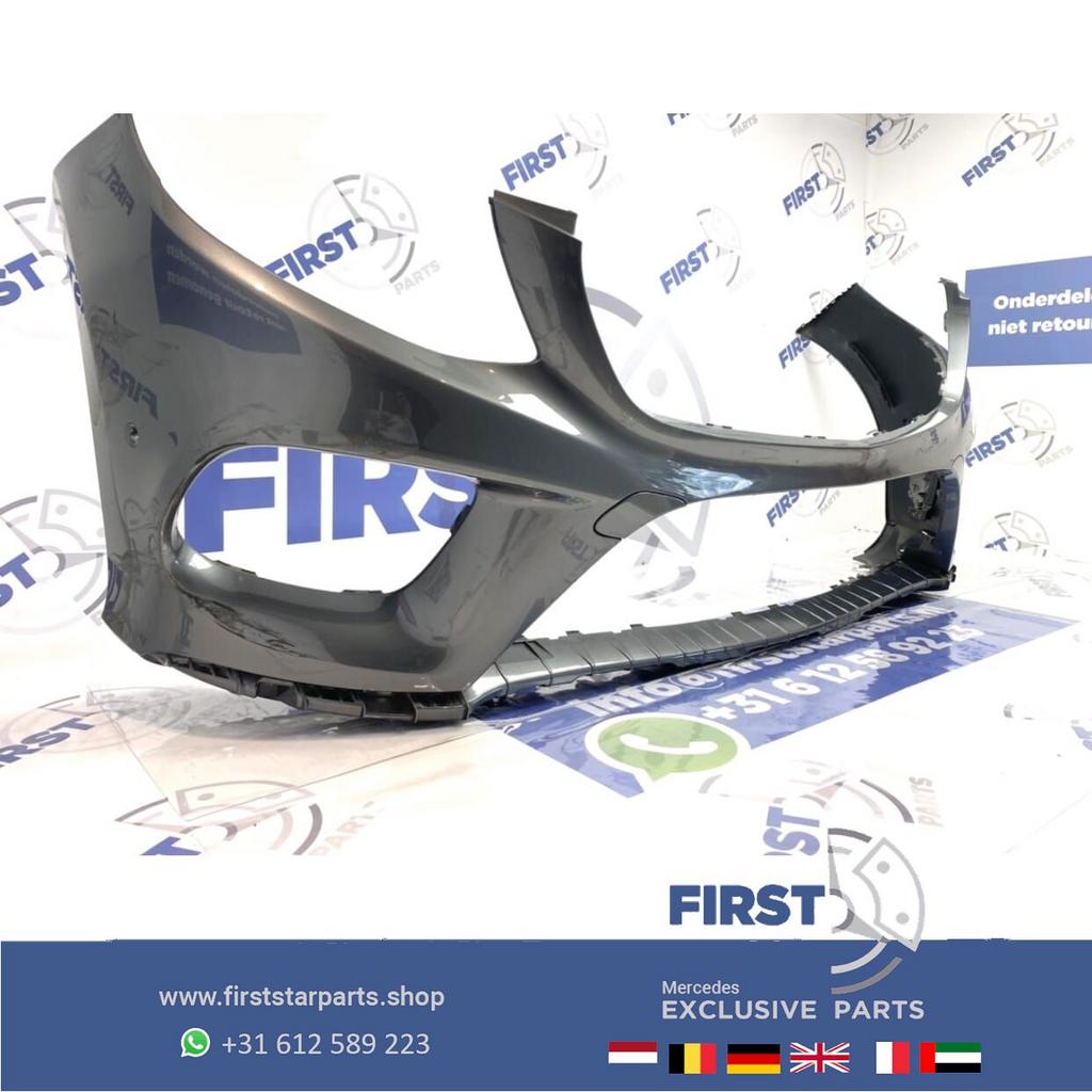 W166 GLE AMG VOORBUMPER A1668851538 Mercedes 2015-2019 ORIGI, Gebruikt, -, Voor, Ophalen of Verzenden