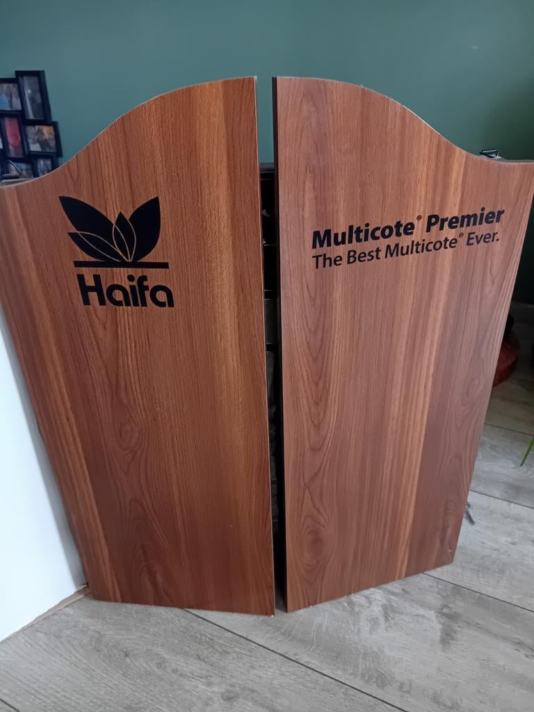 Dartbord met kast, Ophalen of Verzenden, Nieuw, Dartbord