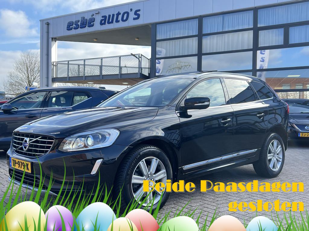 Volvo XC60 2.0 D4 190 PK FWD AUTOMAAT Summum Navigatie Trekh, 1969 cc, Zwart, Leder, Bedrijf