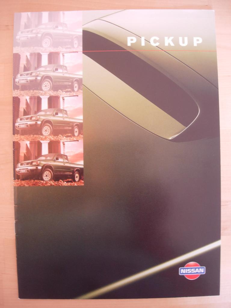 Nissan Pickup Brochure 1998 – Navara King Cab Pick-up, Nissan, Ophalen of Verzenden, Zo goed als nieuw, Nissan