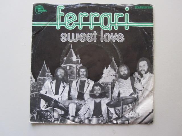 FERRARI - sweet love - vinyl 7`, Gebruikt, 7 inch, Single, Ophalen of Verzenden