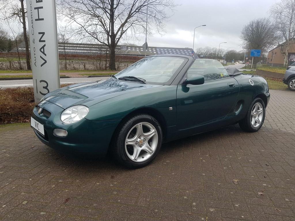 MG F 1.8i VVC / slechts 78300KM een buitenkansje, 145 pk, Achterwielaandrijving, Zwart, Cabriolet