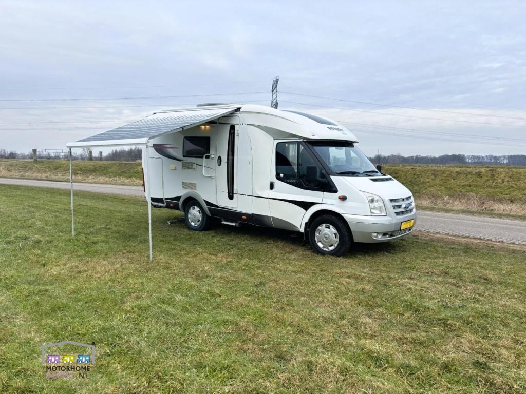 Fendt K400 Compact | 2008 | Dwarsbed | Levelsysteem, Caravans en Kamperen, Campers, Ringverwarming, Tot en met 3, Startonderbreker