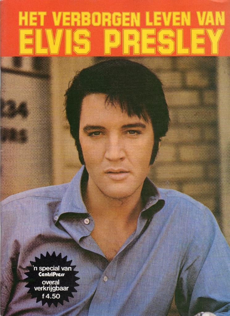 Elvis Presley Boek 'Het verborgen leven van Elvis Presley', Verzamelen, Ophalen of Verzenden, Zo goed als nieuw, Boek, Tijdschrift of Artikel