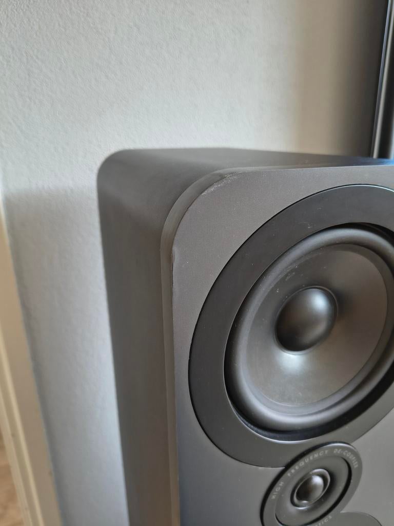 Q Acoustics 3050 vloerstaande luidspreker, Gebruikt, 60 tot 120 watt, Front, Rear of Stereo speakers, Ophalen