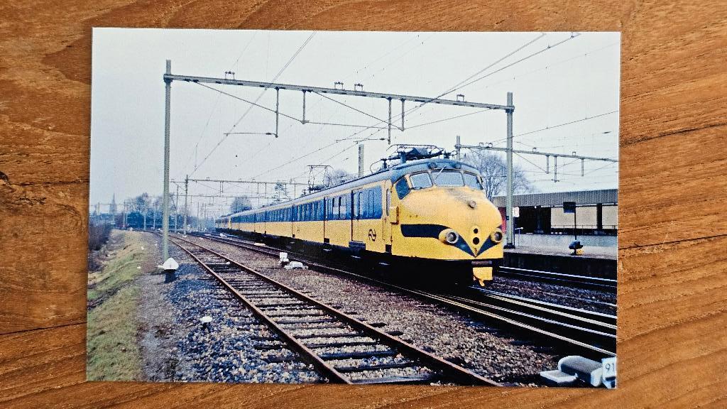 Foto NS Nederlandse Spoorwegen Mat '46 Hondekop, Verzenden, Gebruikt, Trein, Overige typen
