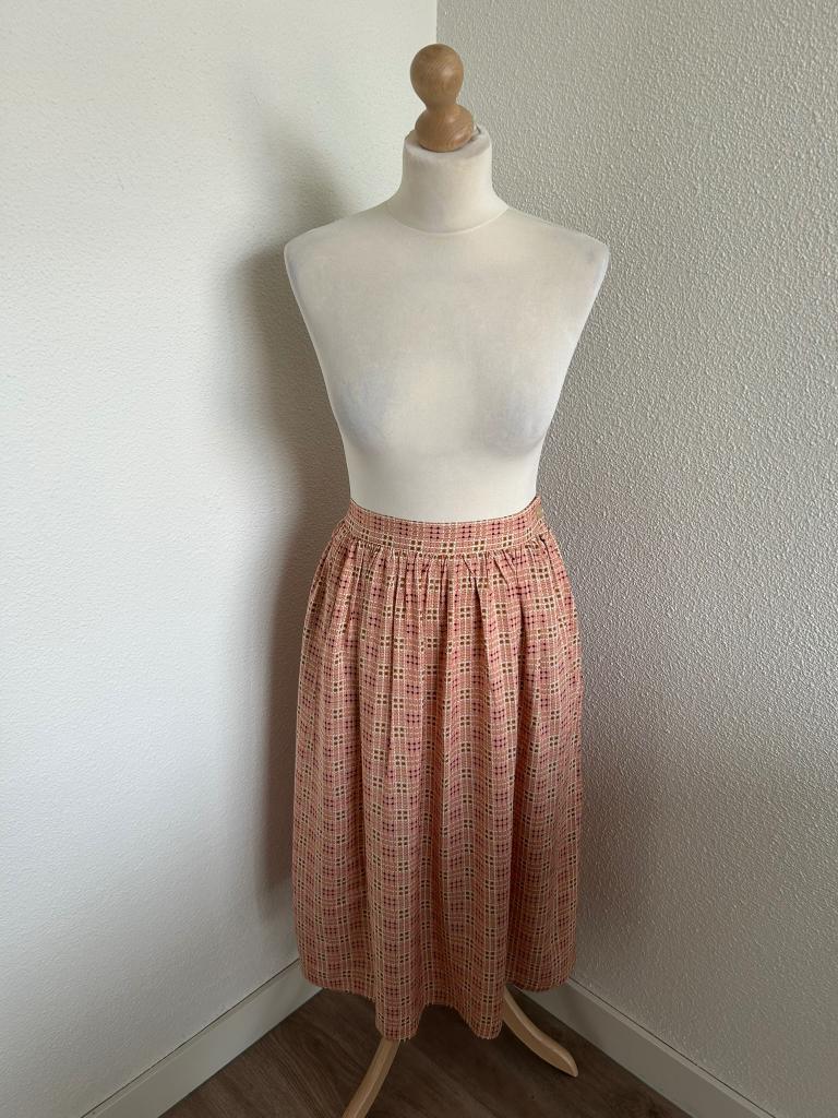 King Louie maat 38 NIEUW Layla skirt 1980, Maat 38/40 (M), Nieuw, Oranje, Ophalen of Verzenden