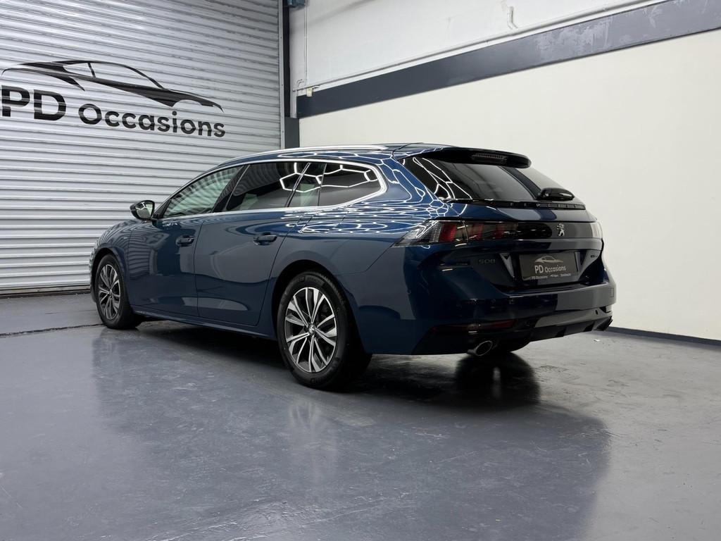Peugeot 508 1.6 Plug-In HYbrid Allure Pack Business - Camera, Gebruikt, Zwart, 4 cilinders, Blauw