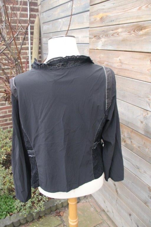 Jasje zwart Pause Cafe mt 46 Vaste prijs, PAuse Cafe, Zwart, Maat 46/48 (XL) of groter, Ophalen of Verzenden