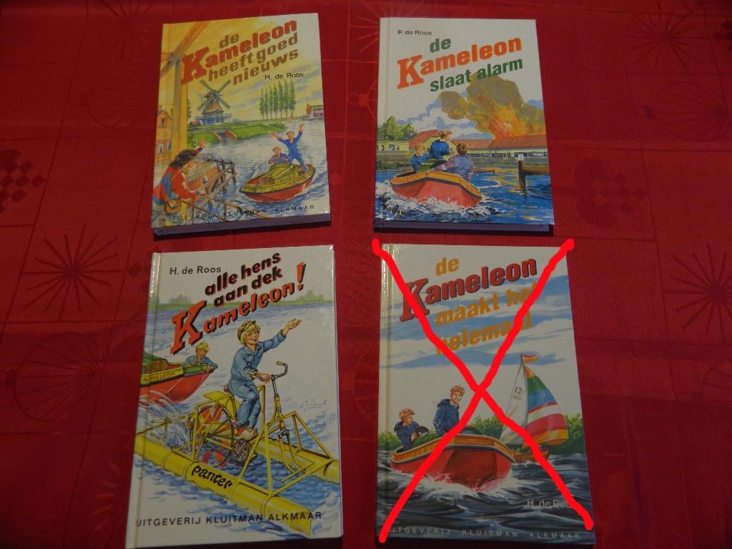 3x Kameleon // ( uka uitgaves ) los 2,50 samen 6,50, Ophalen of Verzenden, Zo goed als nieuw, H. de Roos, Fictie