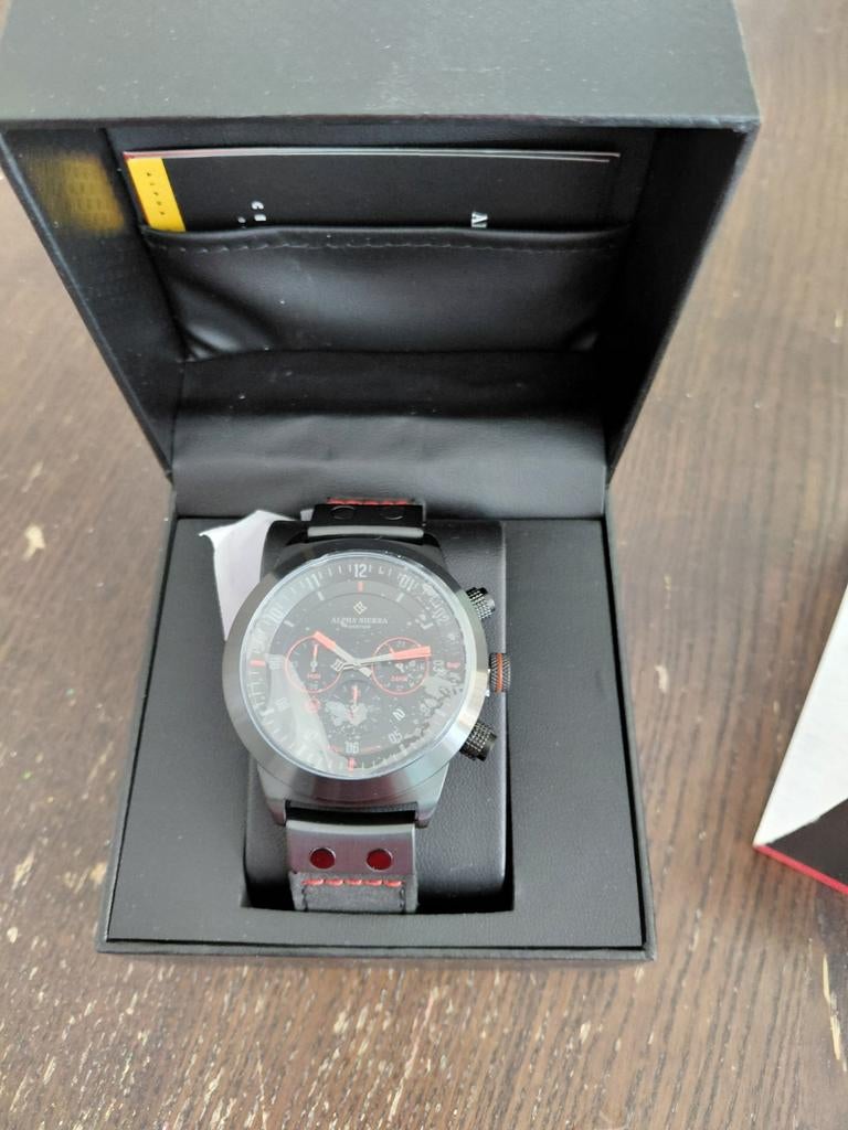 Alpha Sierra Defcon LGM36LR LIMITED EDITION, Ophalen of Verzenden, Gebruikt, Leer, Overige merken