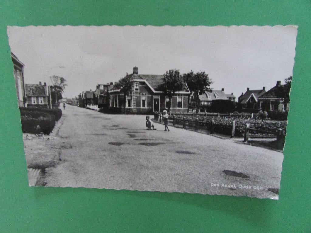 Den Andel - Oude Dijk 1963, Verzamelen, Ophalen of Verzenden, 1960 tot 1980, Gelopen, Groningen