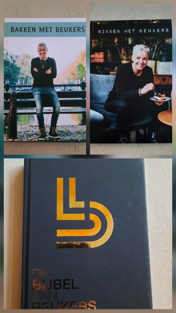 Bakken EN met Beukers EN BIJBEL van Beukers - Lot Beukers, Boeken, Ophalen of Verzenden, Zo goed als nieuw, Gezond koken