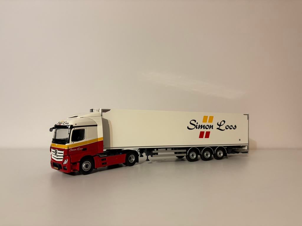 Mercedes Actros Simon Loos Tekno, Verzenden, Zo goed als nieuw, Bus of Vrachtwagen, Tekno