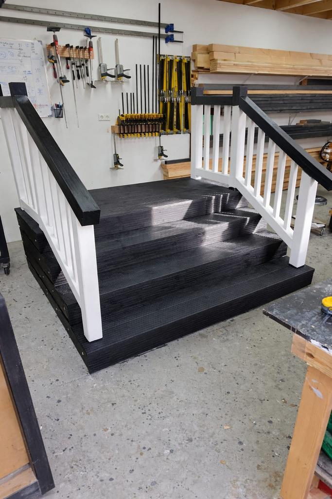 Robuuste Stacaravan opstap, Chalet opstap, Tinyhouse, Caravans en Kamperen, Ophalen of Verzenden, Nieuw