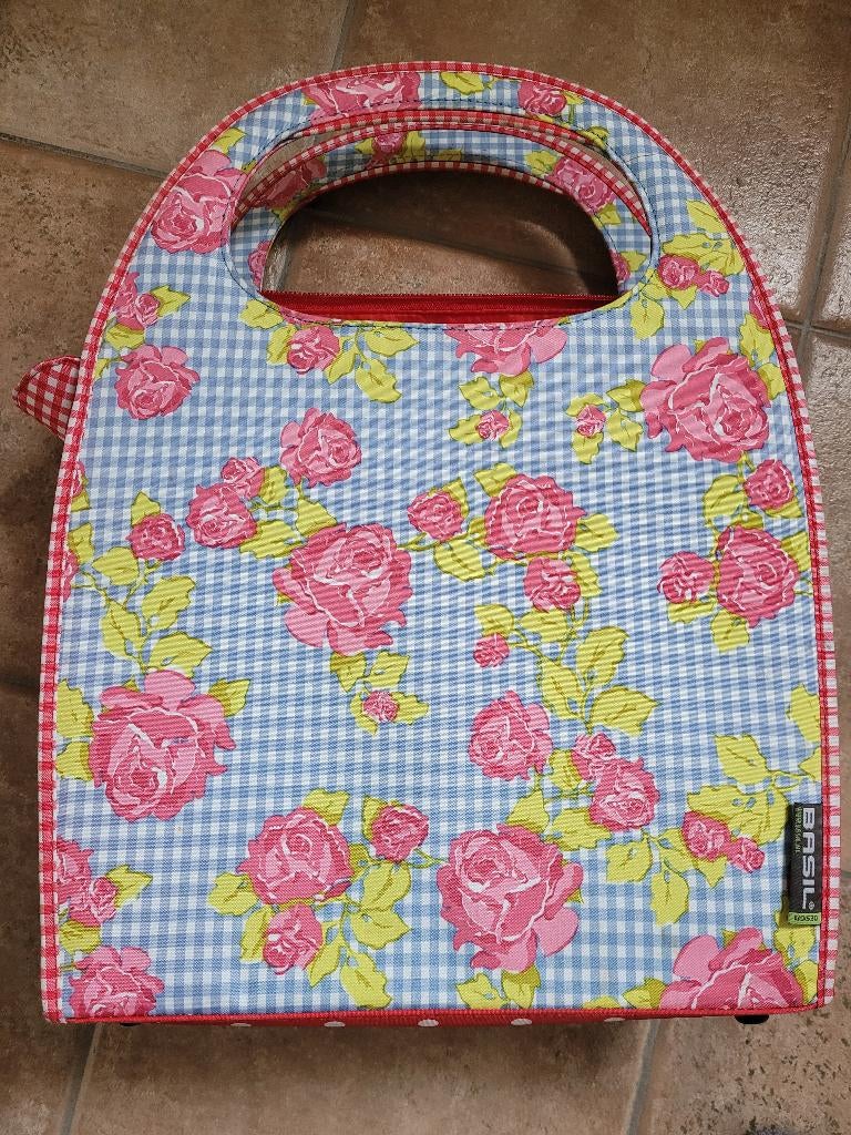 Fleurige fietstas, Ophalen of Verzenden, Zo goed als nieuw, Basil