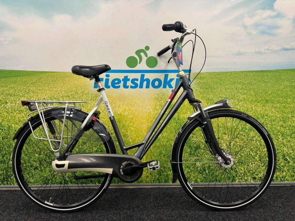 Fietshokje Amersfoort: Gazelle Eclipse damesfiets N8 H57, Niet ingevuld, Versnellingen, Niet ingevuld, Zo goed als nieuw