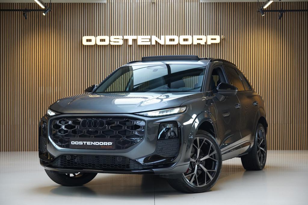 Audi Q3 1.5/272pk 200kW e-hybrid S-Line Blackstyle|2025|Pano, 1800 kg, Zwart, 4 cilinders, 59 km/l