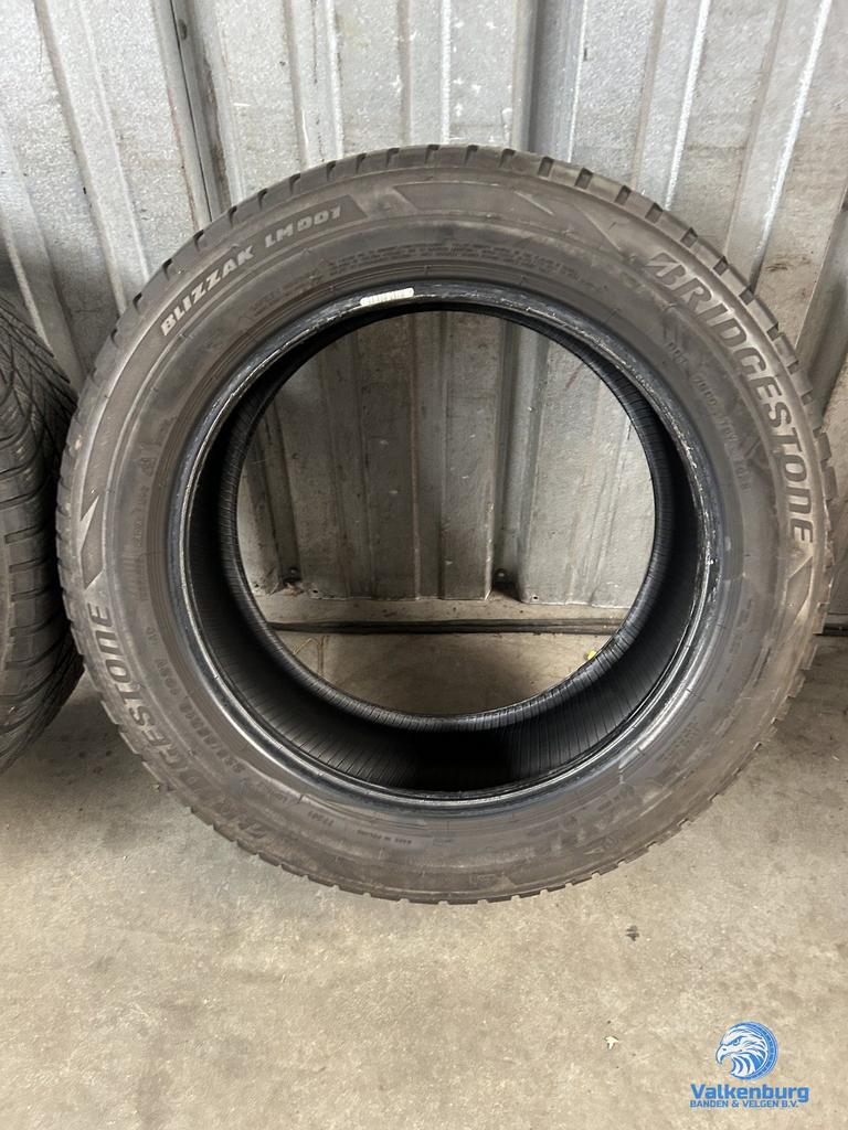6mm! Winterbanden 225/55R18 Bridgestone Blizzak LM001, 18 inch, Gebruikt, -, -