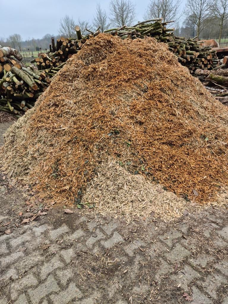 Houtsnippers voor de tuin, Ophalen of Verzenden