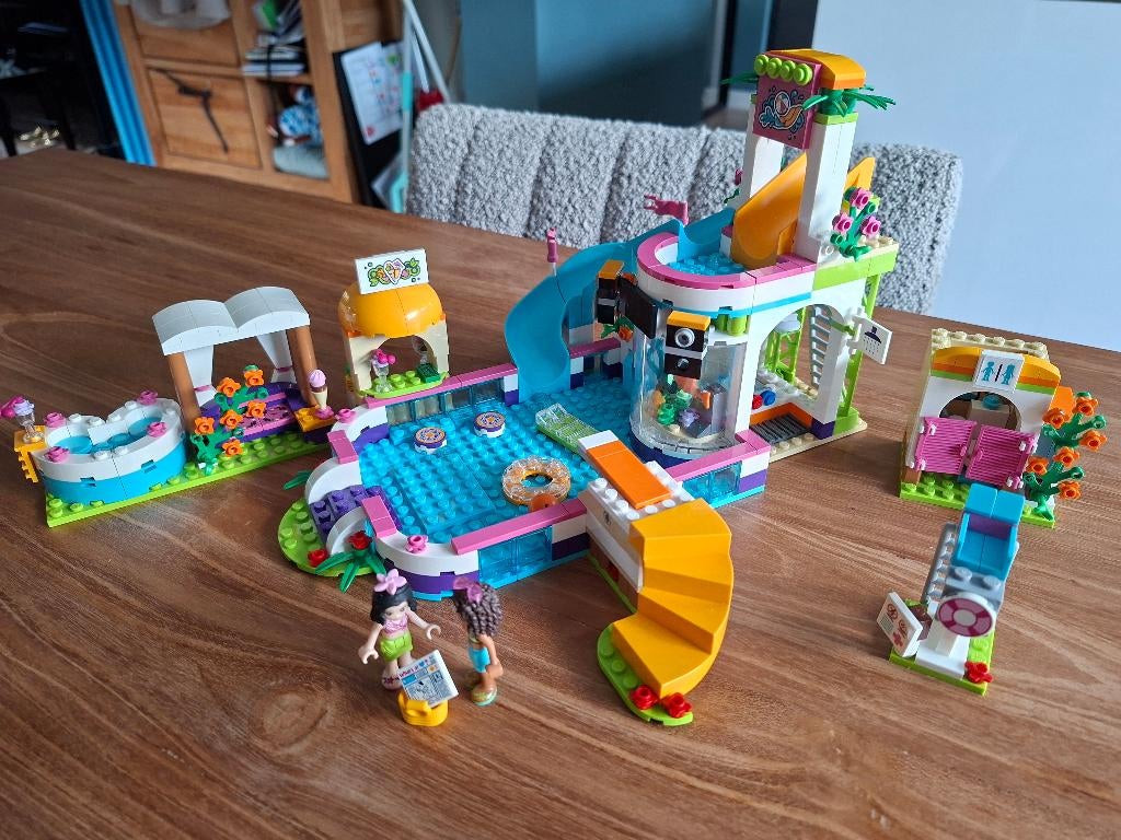 Lego Friends 41313 Heartlake zwembad, Compleet, Lego, Friends, Ophalen of Verzenden