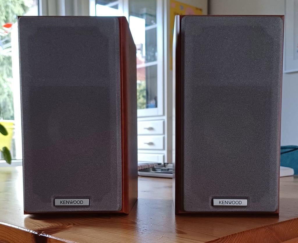 Kenwood ls-k501 tweewegluidsprekers, Audio, Tv en Foto, Luidsprekers, Zo goed als nieuw, Minder dan 60 watt, Front, Rear of Stereo speakers