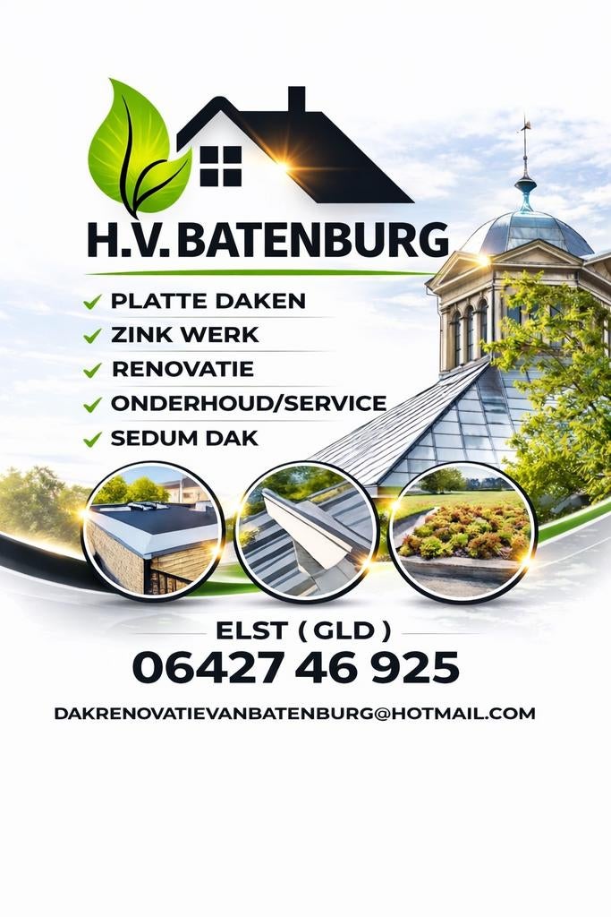Dakdekker met 25 jaar ervaring, Diensten en Vakmensen, Dakdekkers en Rietdekkers