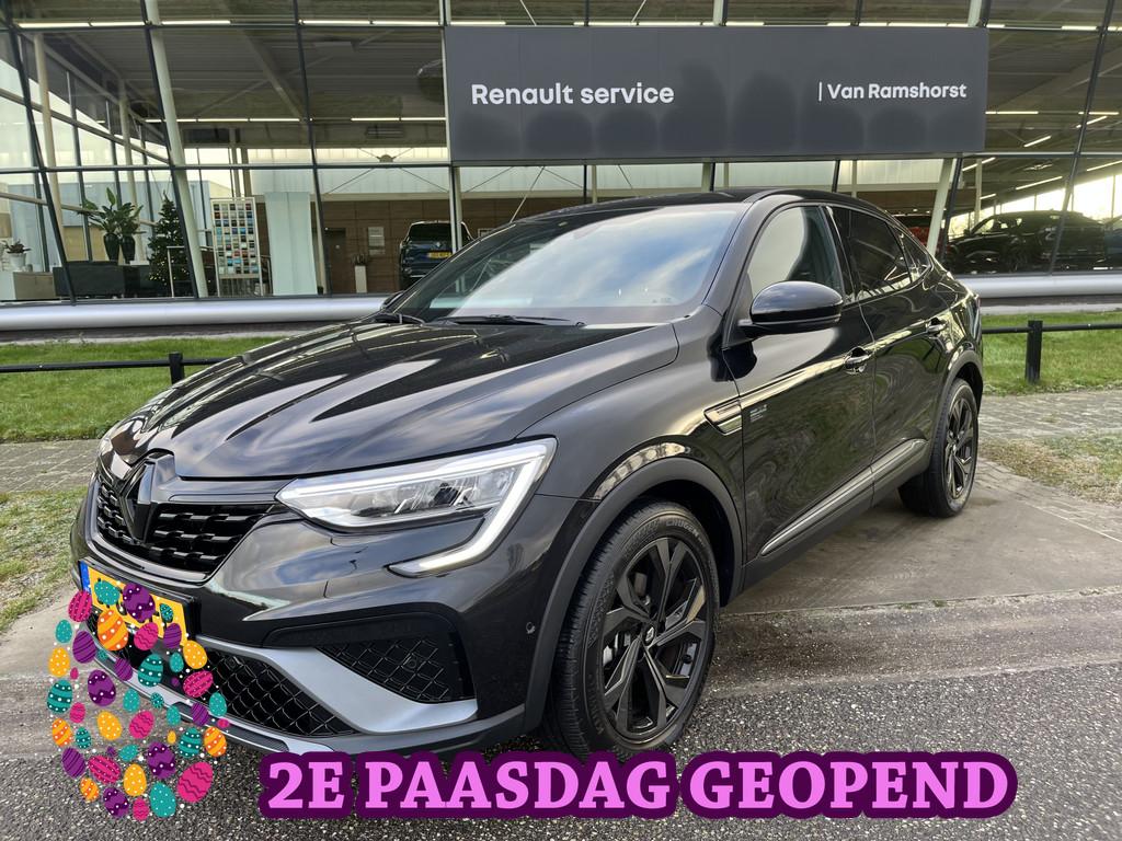 Renault Arkana 1.6 E-Tech hybrid 145PK R.S line / E-Tech eng, Gebruikt, 4 cilinders, Overige brandstoffen, Zwart