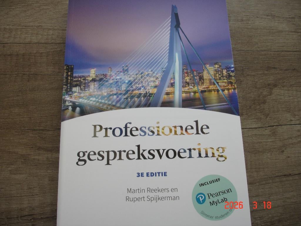 Professionele gesprekvoering, Boeken, Nieuw, Martin Reekers en Rupert Spijkerman, Alpha, HBO