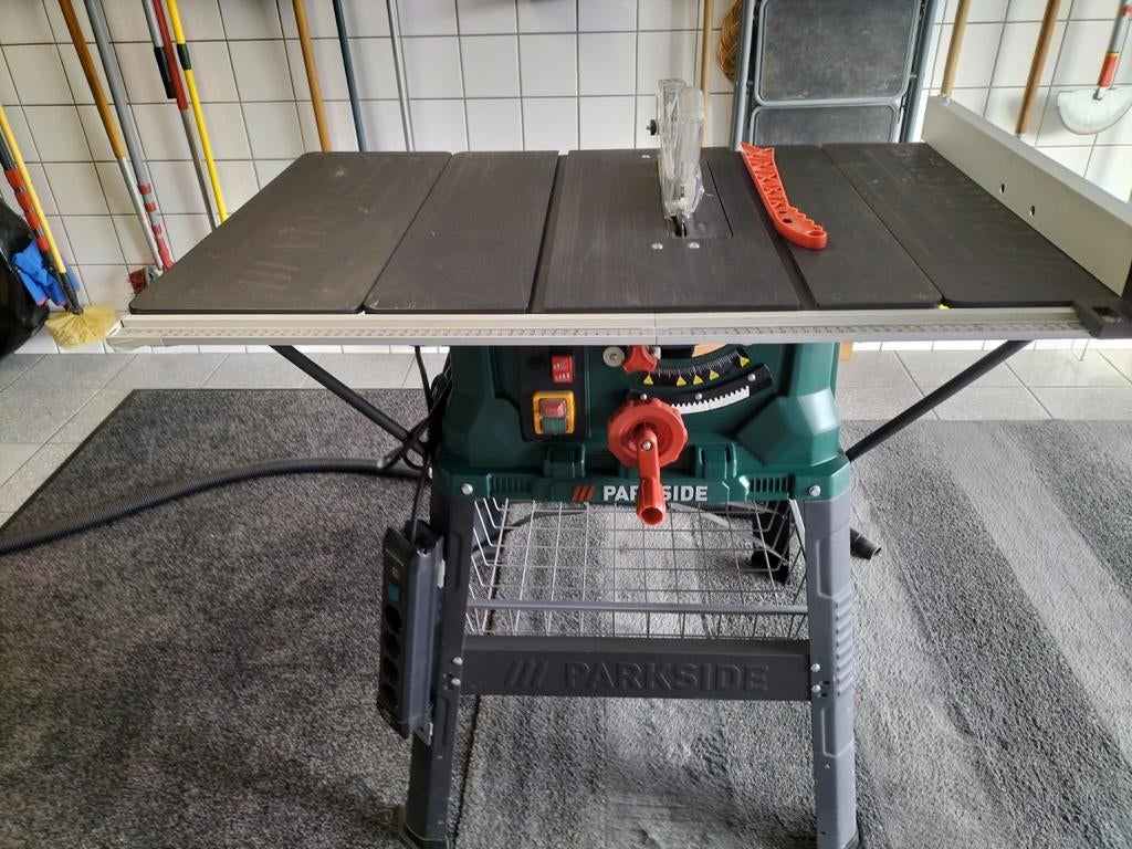 Parkside PTKS H5 Tafelcirkelzaag, Ophalen, Cirkelzaag, 70 mm of meer, Zo goed als nieuw