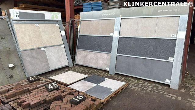 331,2m2 Luik 60x60x3cm keramische tegels Kera Full Body, Tuin en Terras, Verzenden, Excluton BV, Keramiek, Nieuw