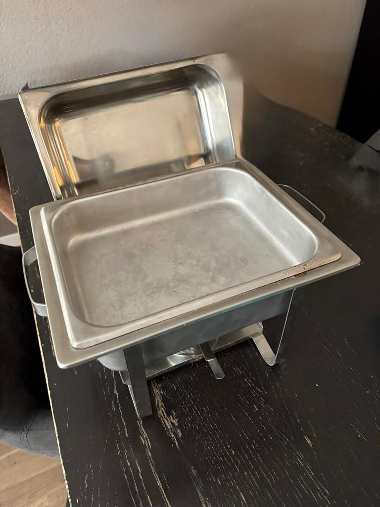 Rechaud - warmhoud, Ophalen, Zo goed als nieuw